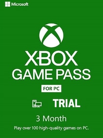 

Xbox Game Pass 3 Months Trial for PC - Microsoft Store Key - GLOBAL