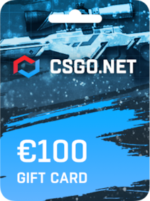 

CSGO.net Gift Card 100 EUR