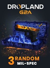 

Counter Strike 2 RANDOM 3 CASE MIL-SPEC SKIN - BY DROPLAND.NET Key - GLOBAL