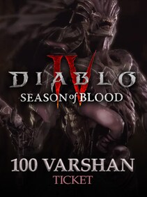 

Diablo IV Ticket (Season of the Infernal Hordes) 100 Varshan Ticket - BillStore Player Trade - GLOBAL