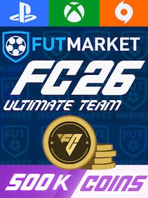 EA SPORTS FC 26 Coins 500k (PS, Xbox, PC) FUTMarket Comfort Trade - GLOBAL