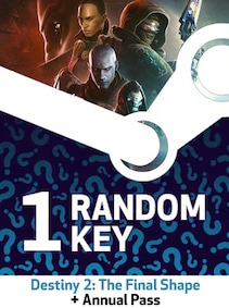 

Try To Get Destiny 2: The Final Shape + Annual Pass – Random 1 Key (PC) - Steam Key - GLOBAL
