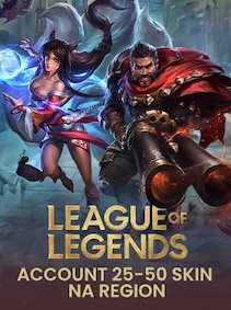 

League of Legends Account 25-50 Skins NA server (PC) - League of Legends Account - GLOBAL