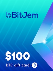 BitJem Crypto Gift Card Bitcoin 100 USD - BitJem Key