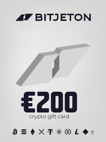 

BitJeton Crypto Gift Card 200 EUR - BitJeton Key - GLOBAL