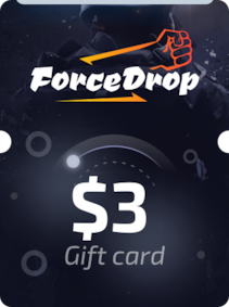 

Forcedrop.gg Gift Card 3 USD - Code GLOBAL