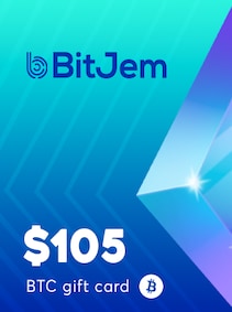 BitJem Crypto Gift Card Bitcoin 105 USD - BitJem Key