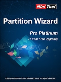 

MiniTool Partition Wizard Pro Platinum (3 PC, 1 Year) - MiniTool Solution Key - GLOBAL