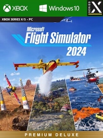 

Microsoft Flight Simulator 2024 | Premium Deluxe Edition Pre-Purchase (Xbox Series X/S, Windows 10) - Xbox Live Key - GLOBAL