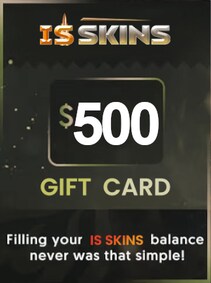 

ISSKINS Gift Card 500 USD - isskins.com Key - GLOBAL