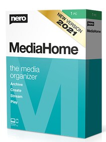 

Nero MediaHome and AI Photo Tagger 2021 (PC) (1 Device, Lifetime) - Nero Key - GLOBAL