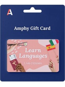 

Languages Online - Live Classes Gift Card 10 EUR - Amphy Key