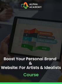 

Boost Your Personal Brand & Website: For Artists & Idealists - Alpha Academy Key - GLOBAL