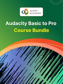 

Audacity Basic to Pro Course Bundle - Alpha Academy Key - GLOBAL