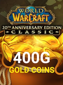 

WoW Classic 20th Anniversary Gold 400 G - BillStore - Spineshatter - EUROPE