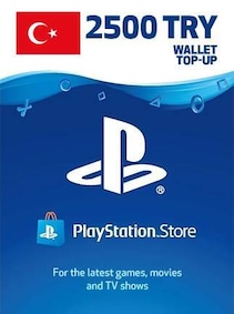 PlayStation Network Gift Card 2500 TRY - PSN Key - TURKEY