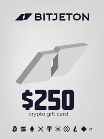 

BitJeton Crypto Gift Card 250 USD - BitJeton Key - GLOBAL