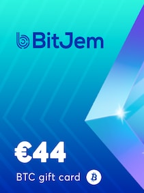 BitJem Crypto Gift Card Bitcoin 44 EUR - BitJem Key