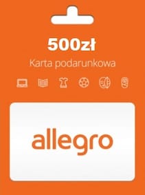 Allegro Karta Podarunkowa 500 PLN - Key - POLAND