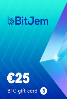 BitJem Crypto Gift Card Bitcoin 25 EUR - BitJem Key
