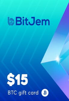 BitJem Crypto Gift Card Bitcoin 15 USD - BitJem Key