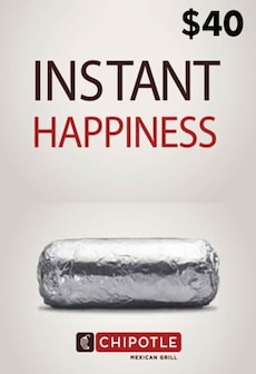 Chipotle Gift Card 40 USD - Key - UNITED STATES