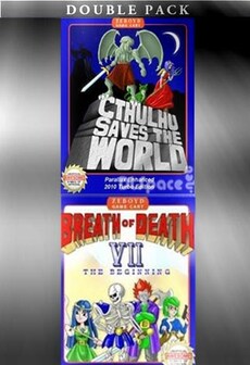 Cthulhu Saves the World & Breath of Death VII Double Pack Steam Key GLOBAL