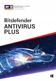 Bitdefender Antivirus Plus 2024 (PC) (1 Device, 1 Year)  - Bitdefender Key - EUROPE