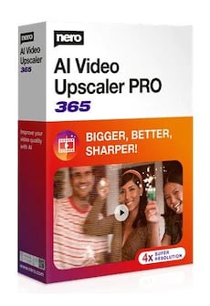 Nero AI Video Upscaler PRO (1 PC, 1 Year) - Nero Key - GLOBAL