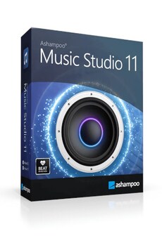 Ashampoo Music Studio 11 (PC) (1 Device, Lifetime)  - Ashampoo Key - GLOBAL