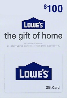 Lowe's 100 USD - Lowe's Key - UNITED STATES