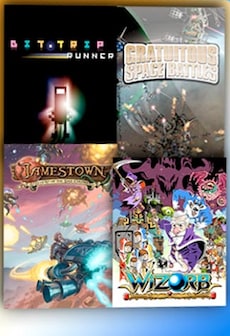 BIT.TRIP RUNNER + Gratuitous Space Battles + Jamestown + Wizorb CD Steam Key GLOBAL