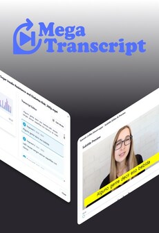 Megatranscript AI Transcription & Text-to-Speech 2300 Credits - Megatranscript Key - GLOBAL