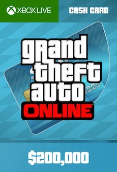 Grand Theft Auto Online: Tiger Shark Cash Card 200000 Xbox Live Key GLOBAL