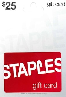 Staples Gift Card 25 USD - Staples Key - UNITED STATES