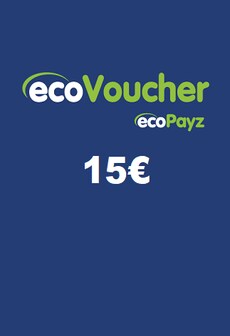 ecoPayz ecoVoucher Gift Card 15 EUR - ecoVoucher Key - EUROPE