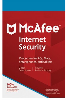 McAfee Internet Security 1 Device 2 Years - McAfee Key - GLOBAL