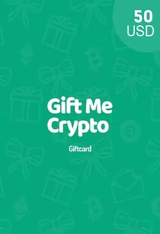 Gift Me Crypto Gift Card 50 USD - giftmecrypto Key - GLOBAL