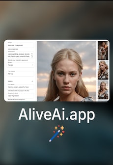 AliveAI.app Credits 100 Credits - AliveAI.app Key - GLOBAL