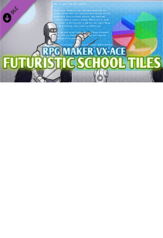RPG Maker VX Ace - Futuristic School Tiles DLC Steam Key GLOBAL