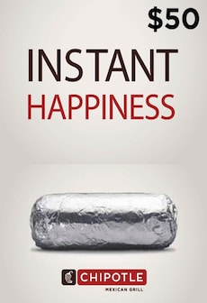 Chipotle Gift Card 50 USD - Chipotle Key - UNITED STATES
