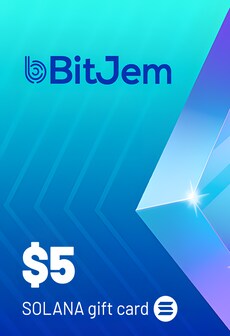 BitJem Crypto Gift Card SOL 5 USD - BitJem Key