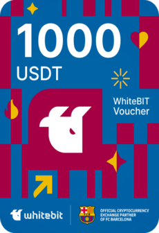 WhiteBIT Voucher | FC Barcelona Edition 1000 USDT - WhiteBIT Key - GLOBAL