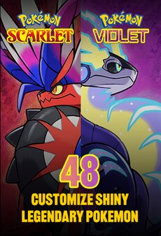 Pokémon Scarlet/Violet Customize Shiny Legendary Pokemon x48 - BillStore - GLOBAL