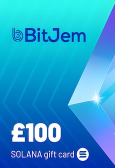 BitJem Crypto Gift Card SOL 100 GBP - BitJem Key