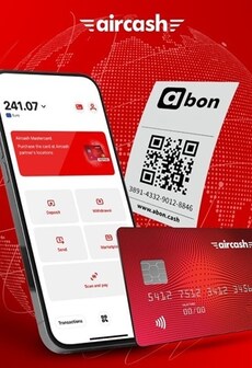 Aircash Abon Voucher 5 EUR - Abon Key - EUROPE