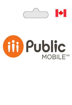 PublicMobile PIN Prepaid 10 CAD - PublicMobile Key - CANADA