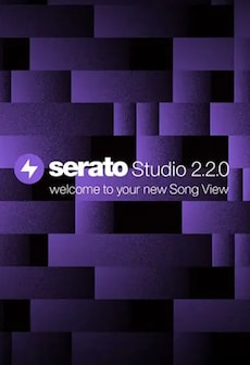 Serato Studio 2.0 Beat Production Software (PC, Mac) (1 Device, Lifetime)  - Serato Key - GLOBAL