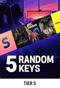 TIER S Random 5 Keys - Steam Key - GLOBAL