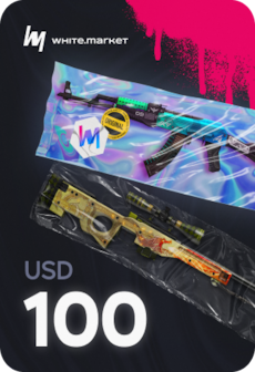 WhiteMarket Top Up Card 100 USD - WhiteMarket Key - GLOBAL